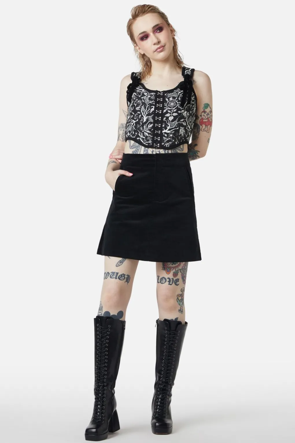 At The Alter Mini Skirt