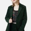 At The Alter Velvet Blazer
