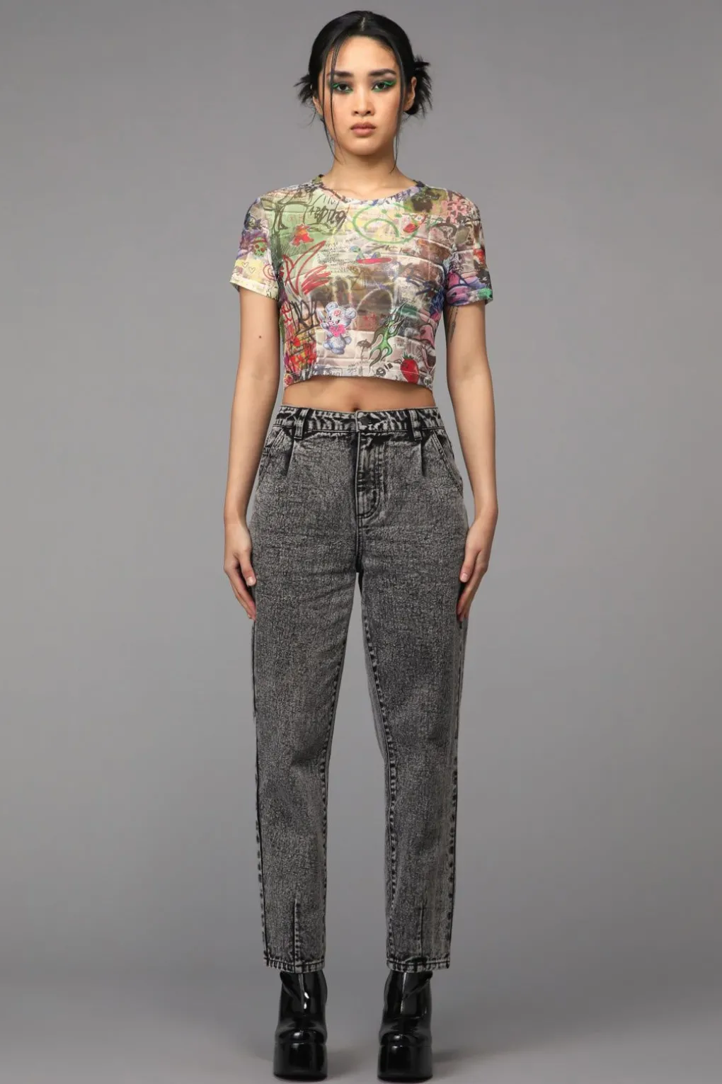 Back Alley Mesh Tee