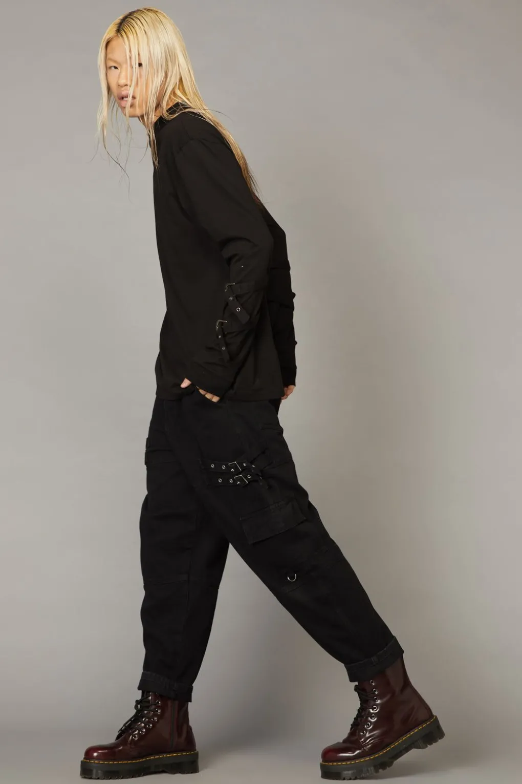 Bf Logo Buckle Top