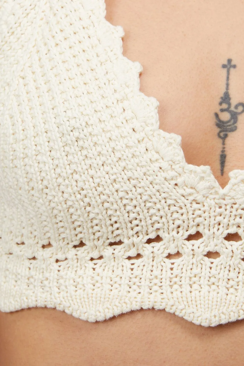 Bianca Crochet Bikini Top