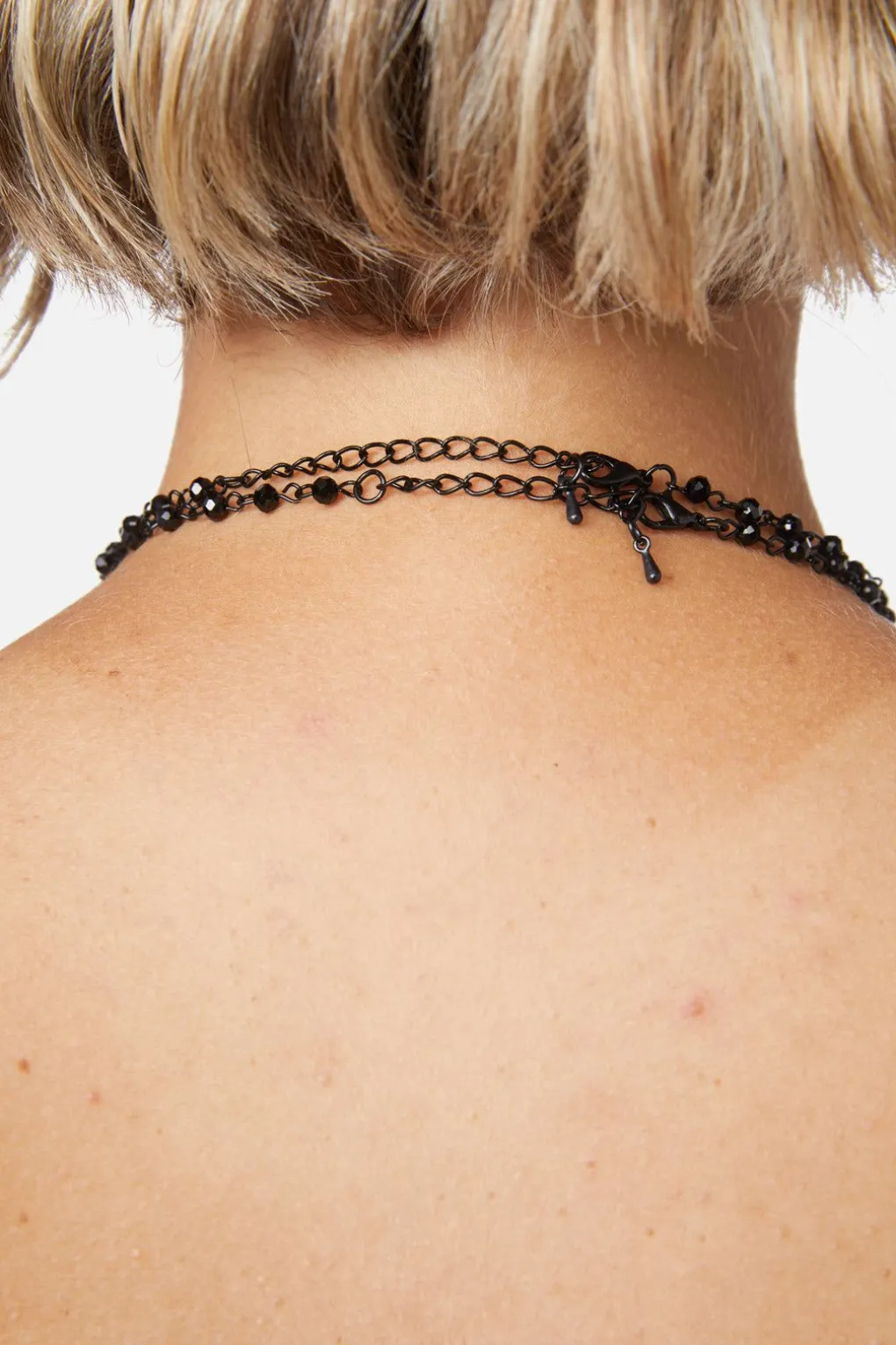 Black Cross Necklace