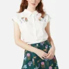 Blue Bee Emb Blouse