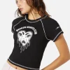 Broken Hearts Crop Raglan