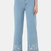 Butterfly Emb Jean