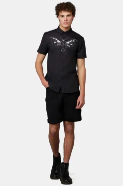Butterfly Front Placement Shirt