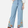 Cami Emb Jean