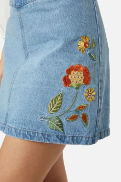 Cami Emb Skirt