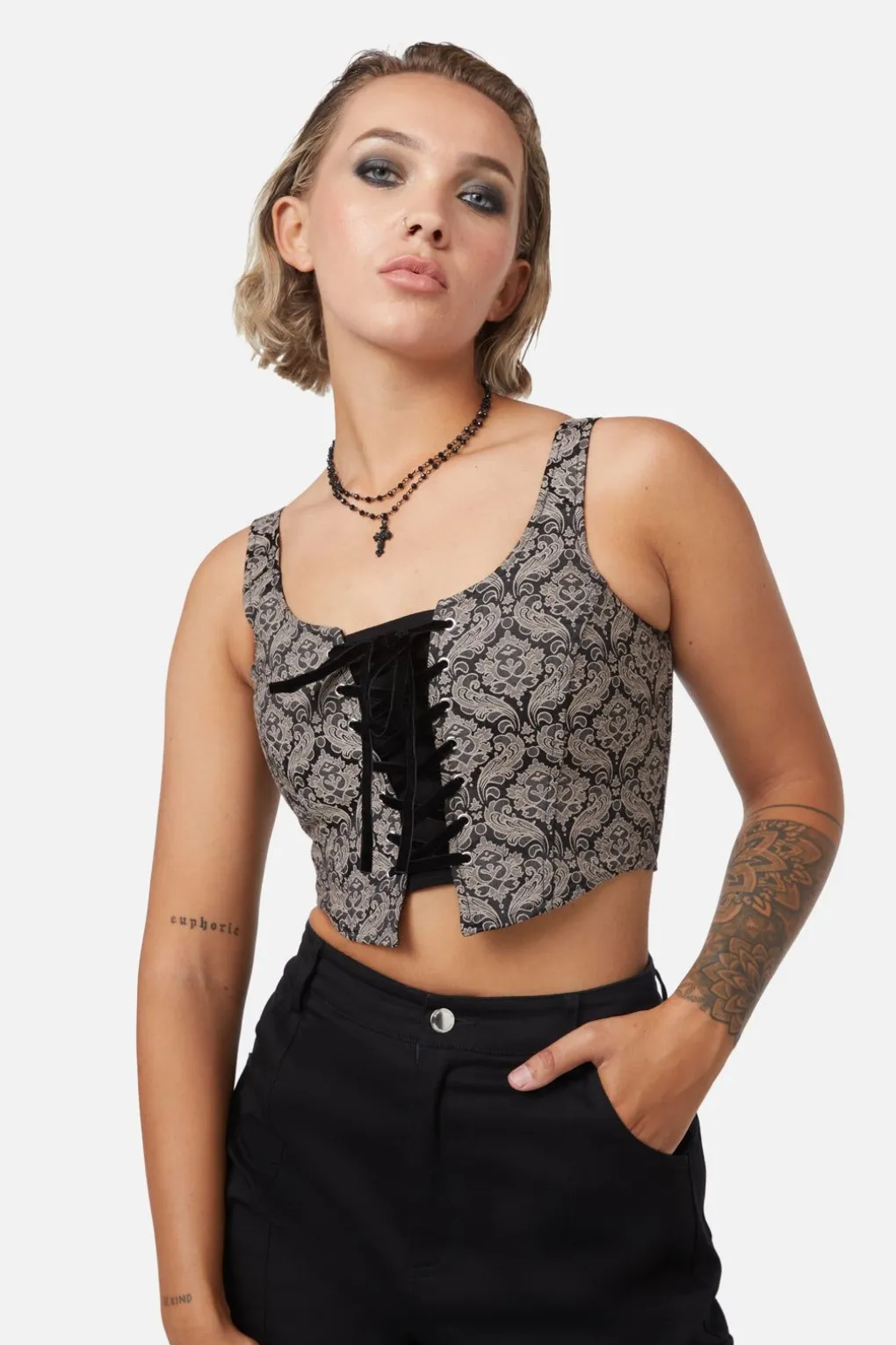 Ceremonial Lace Up Corset