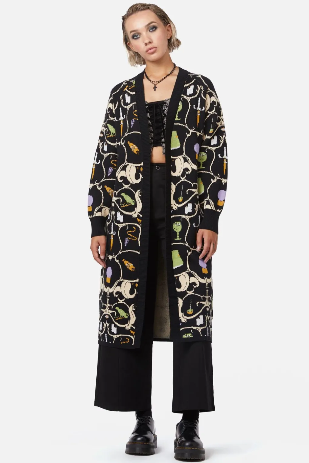 Ceremonial Long Cardigan