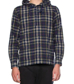 Check Hooded Jacket