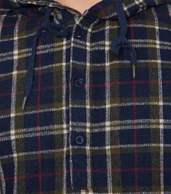 Check Hooded Jacket