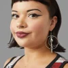 Circle Sword Earrings