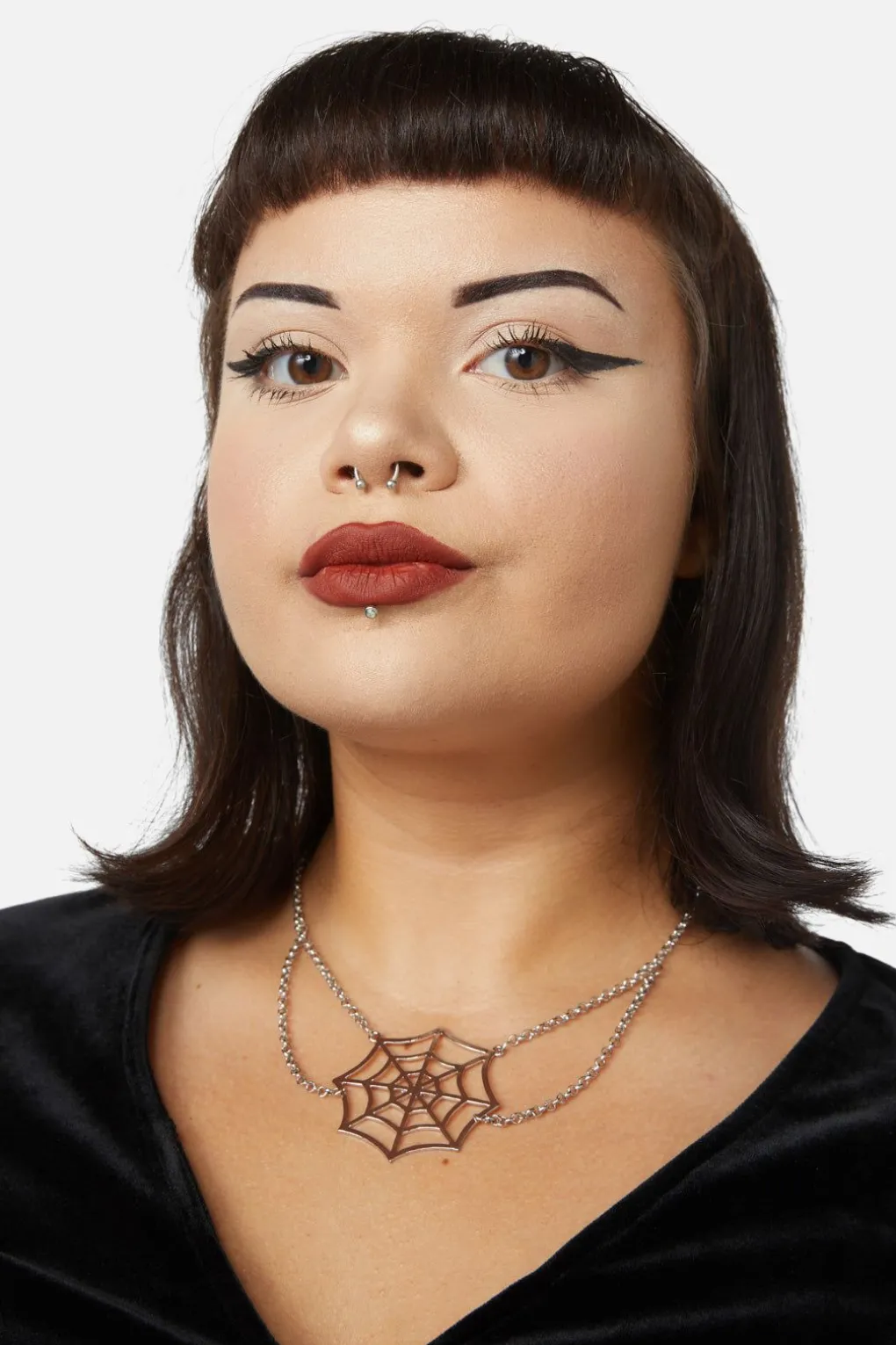 Cobweb Necklace