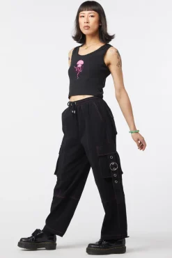 Contrast Stitch School Cargo Pant