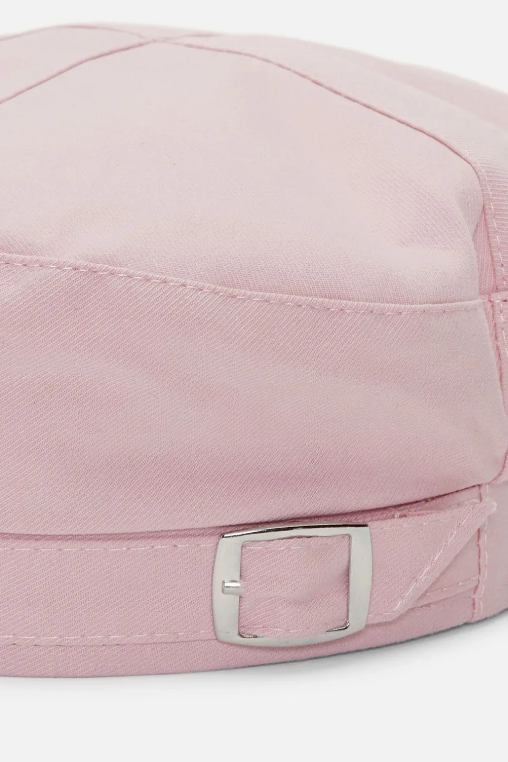 Cotton Buckle Beret
