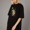 Crocodile Print Goth Dress