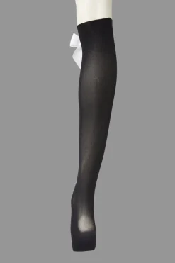 Crossbone Corset Socks