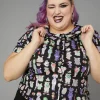 Curve Creepy Cuties Blouse