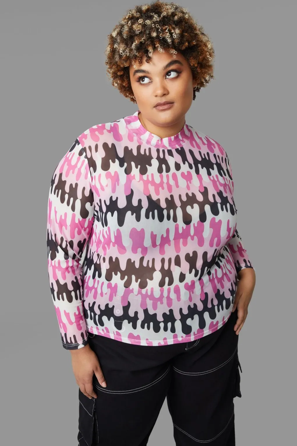 Curve Drip Drip Top