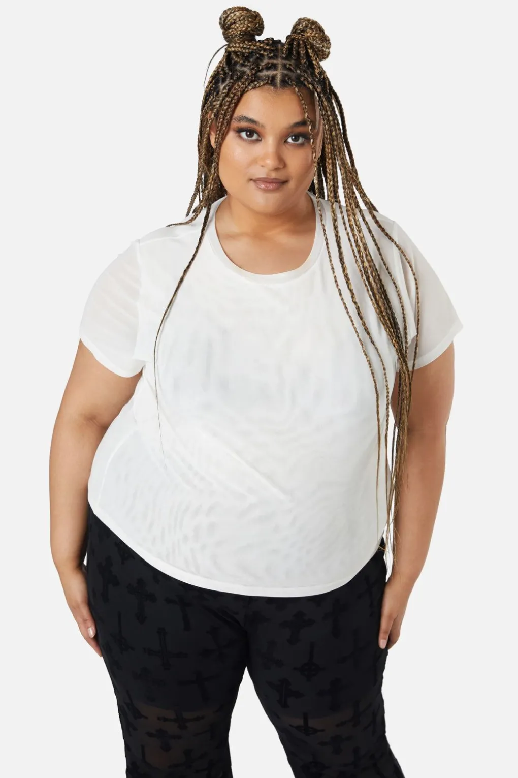 Curve Eliza Mesh Top