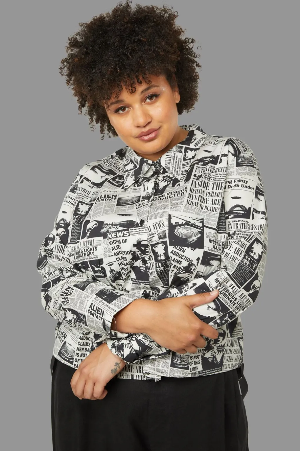 Curve Extraterrestrial Blouse