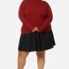 Curve Grave Respect Knit Skivvy
