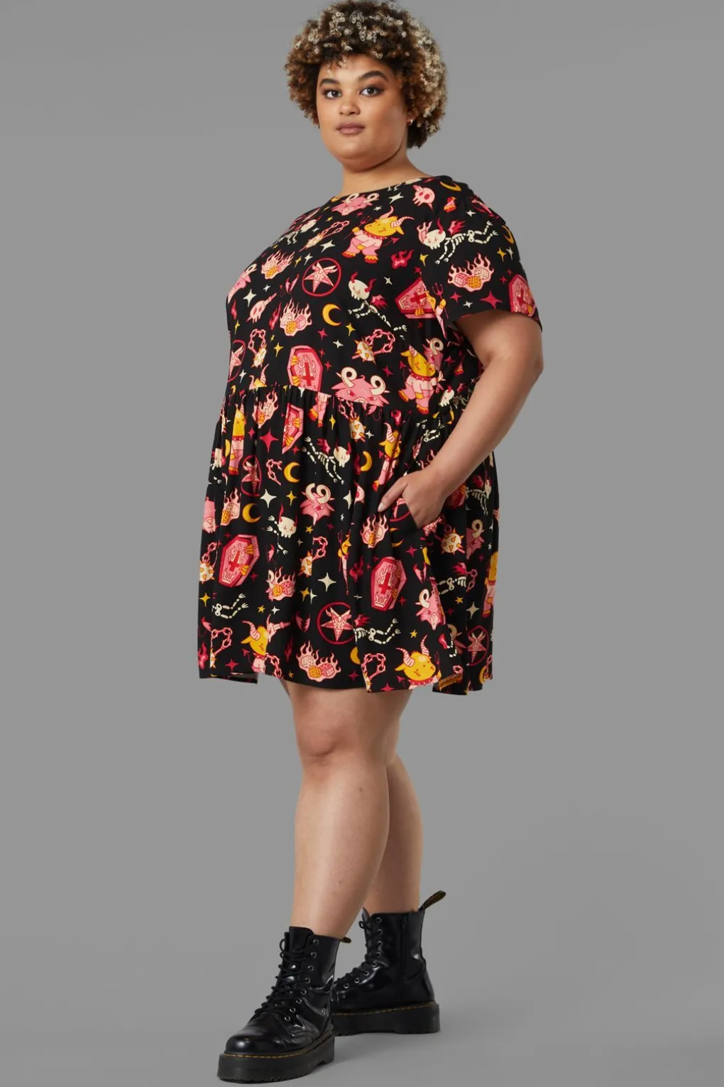 Curve Hellish Dress