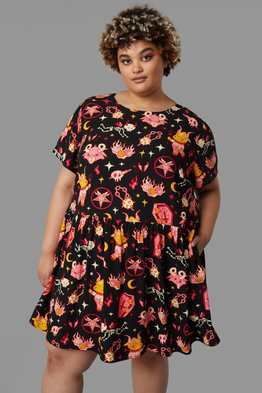 Curve Hellish Dress