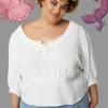 Curve Lily Pad Blouse