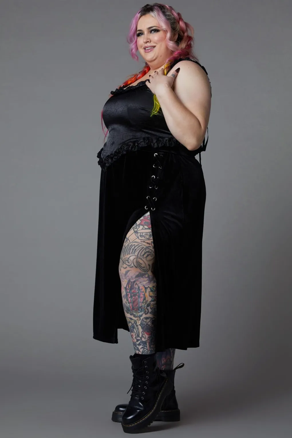 Curve Nadja Gothic Corset Top