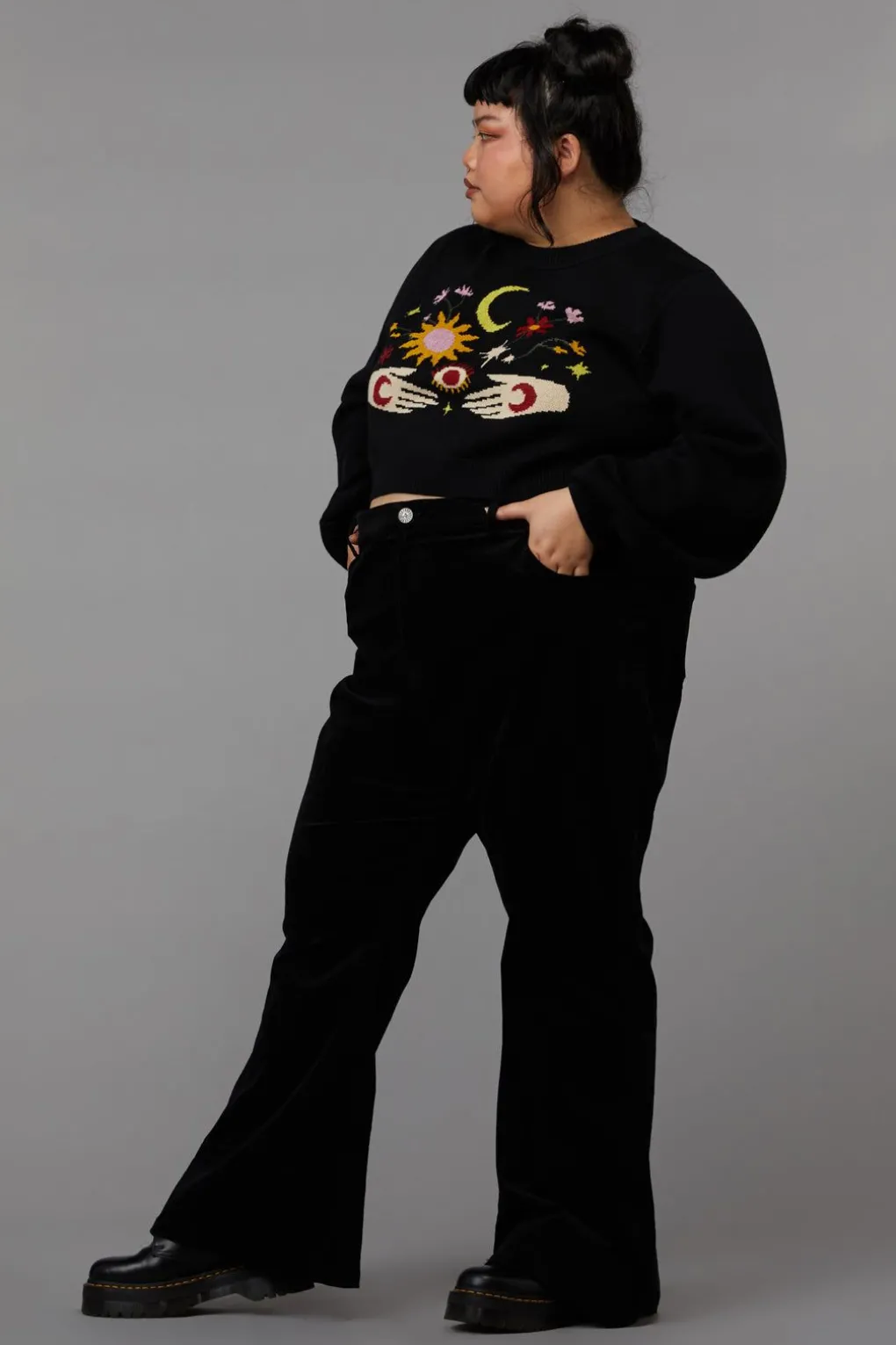 Curve Palmistry Knit