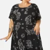 Curve Shadows Dress