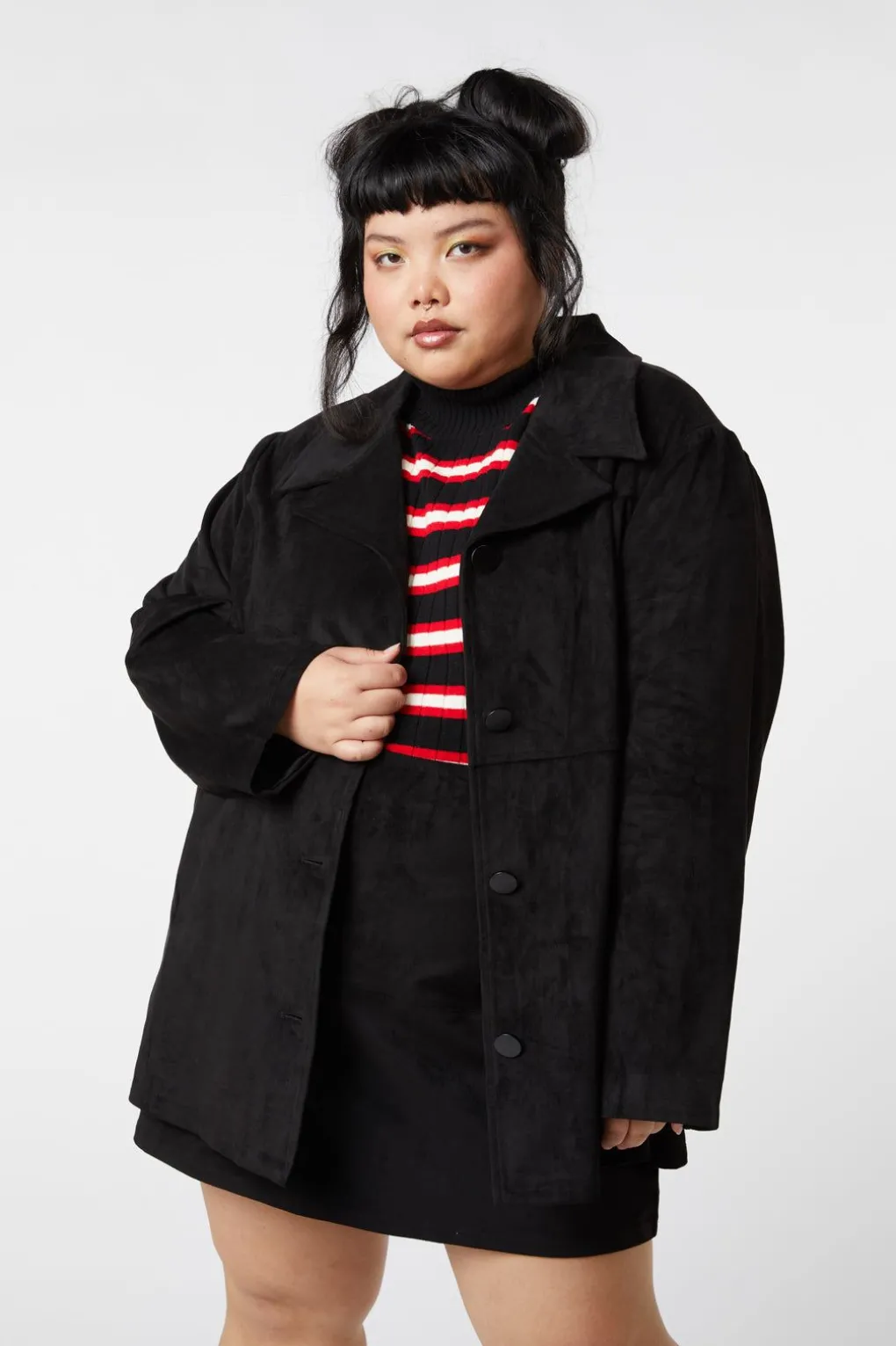 Curve Suede Glade Jacket