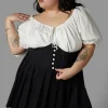 Curve Swan Blouse