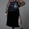 Curve X-Ray Print Blouse