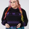 Curve You'Re Mad Knit Jumper