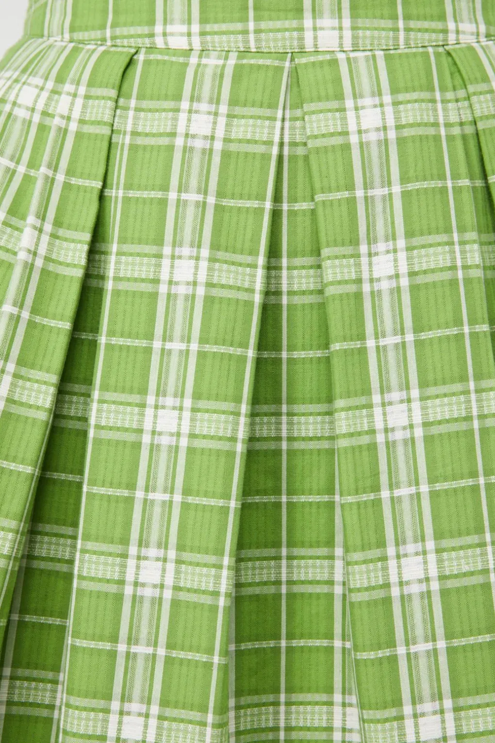 Dazed Tartan Mini Skirt