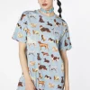 Doggo Boxy T Shirt Dress