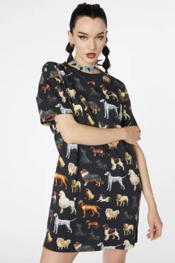 Doggo Boxy T Shirt Dress