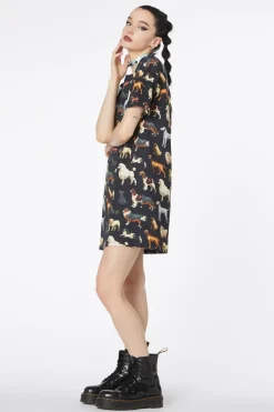 Doggo Boxy T Shirt Dress