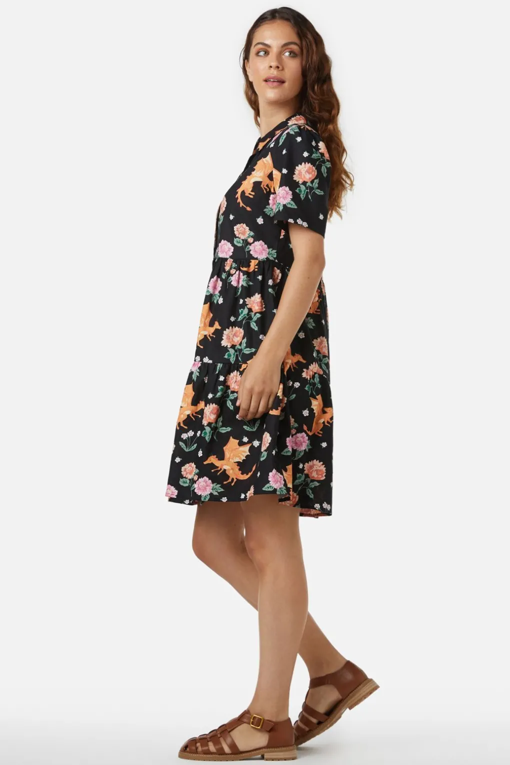 Dragon Shirt Dress