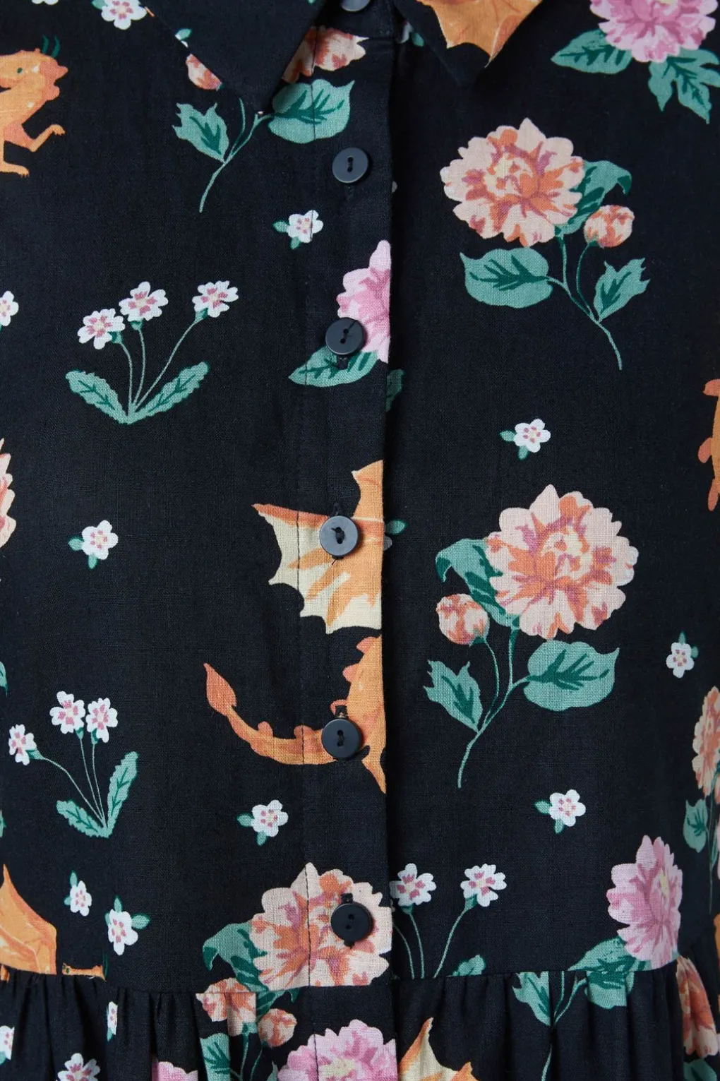 Dragon Shirt Dress