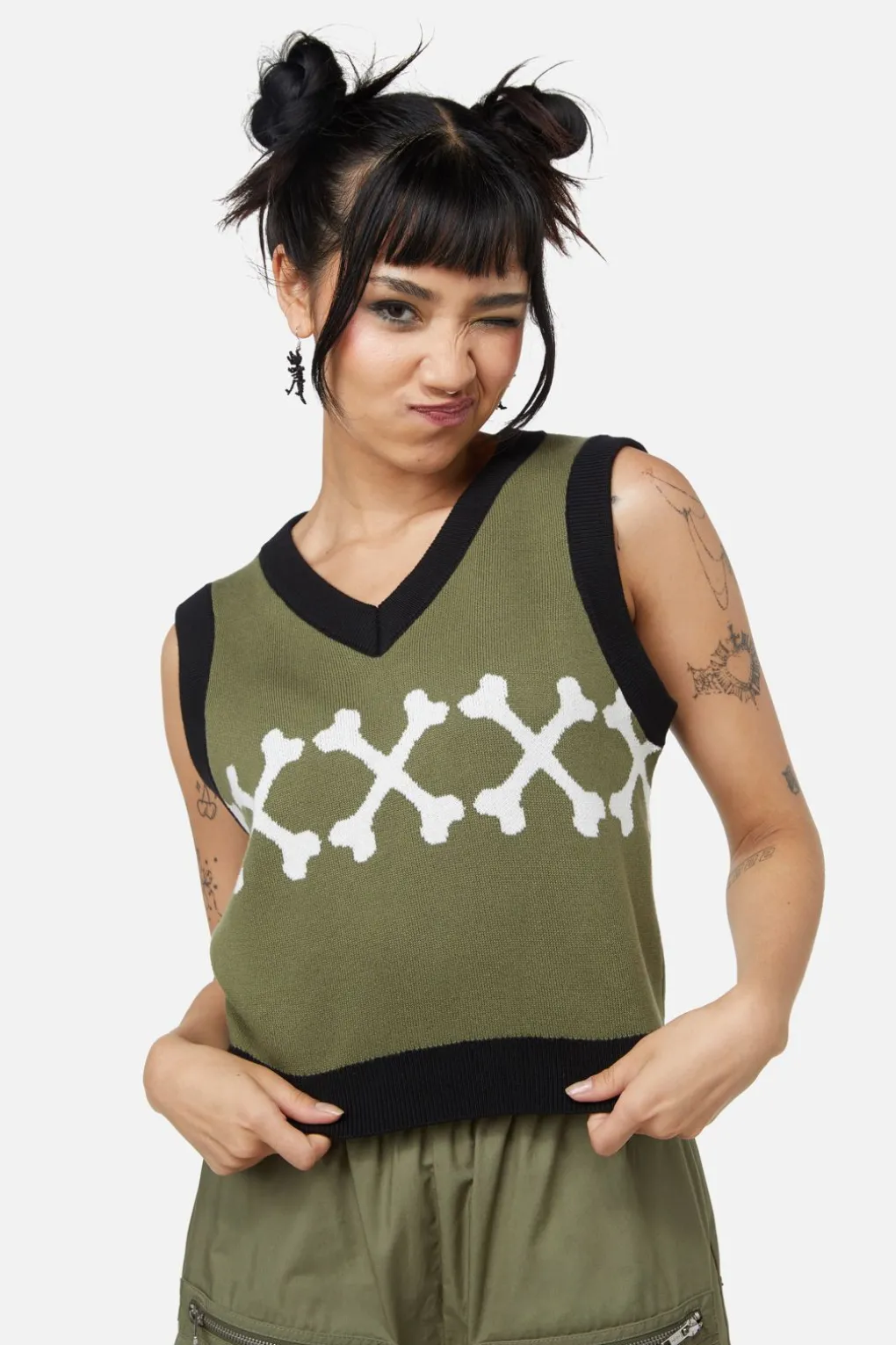 Early Jurrassic Knit Vest