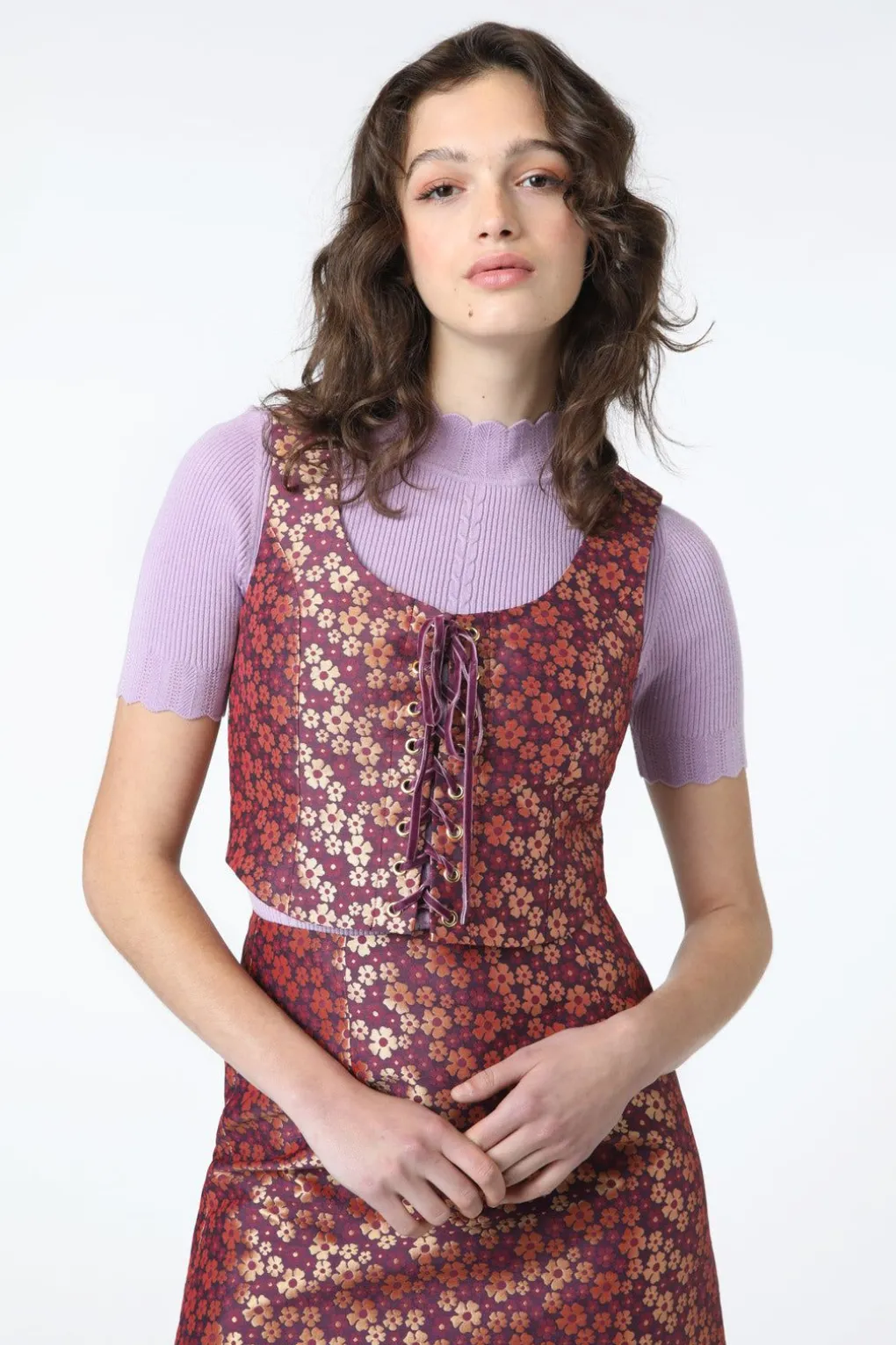 Elsa Brocade Corset