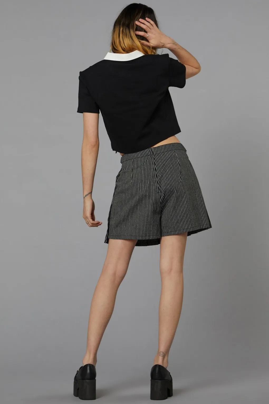 Emily Stripe Skort