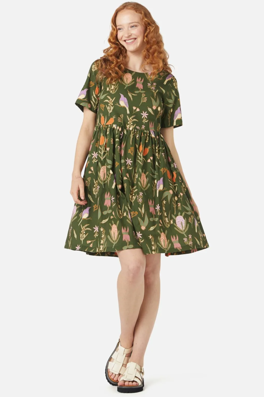 Enid Smock Mini Dress
