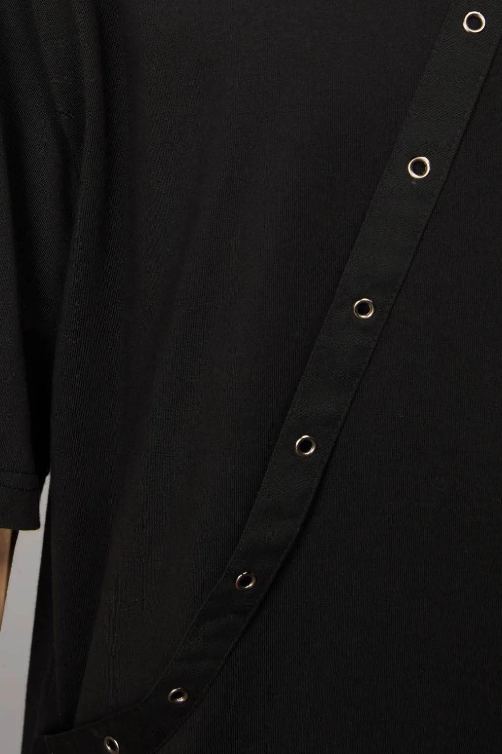 Eyelet Trim Dress