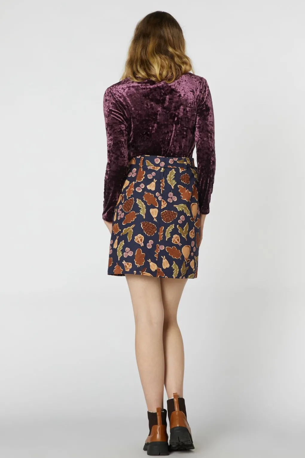 Forest Print Skirt