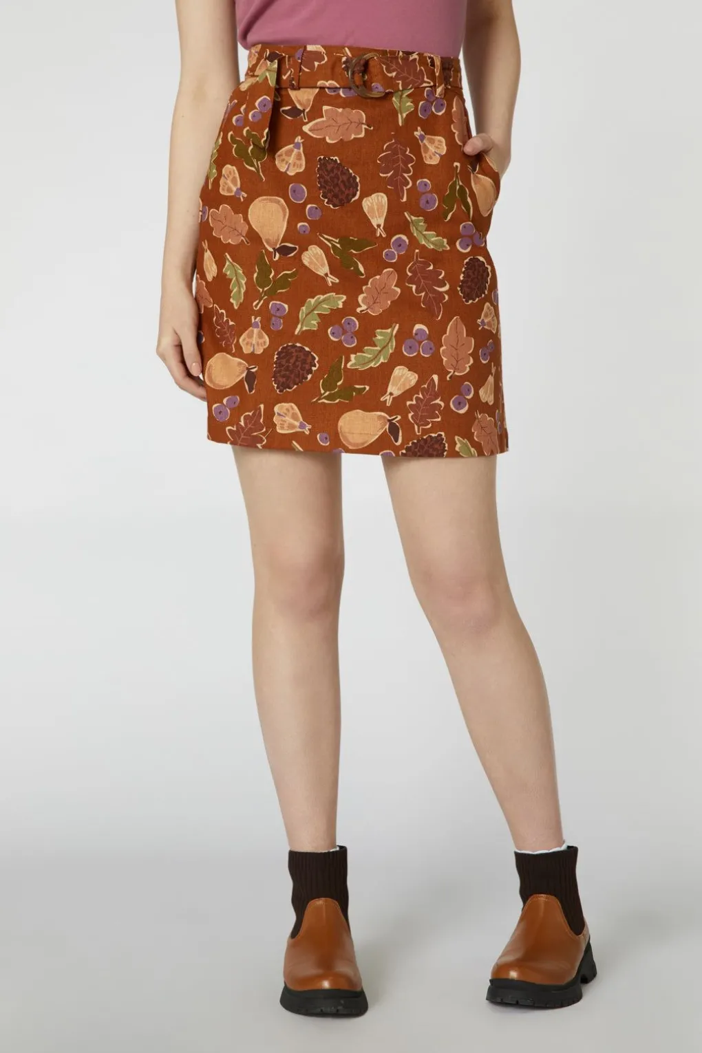 Forest Print Skirt